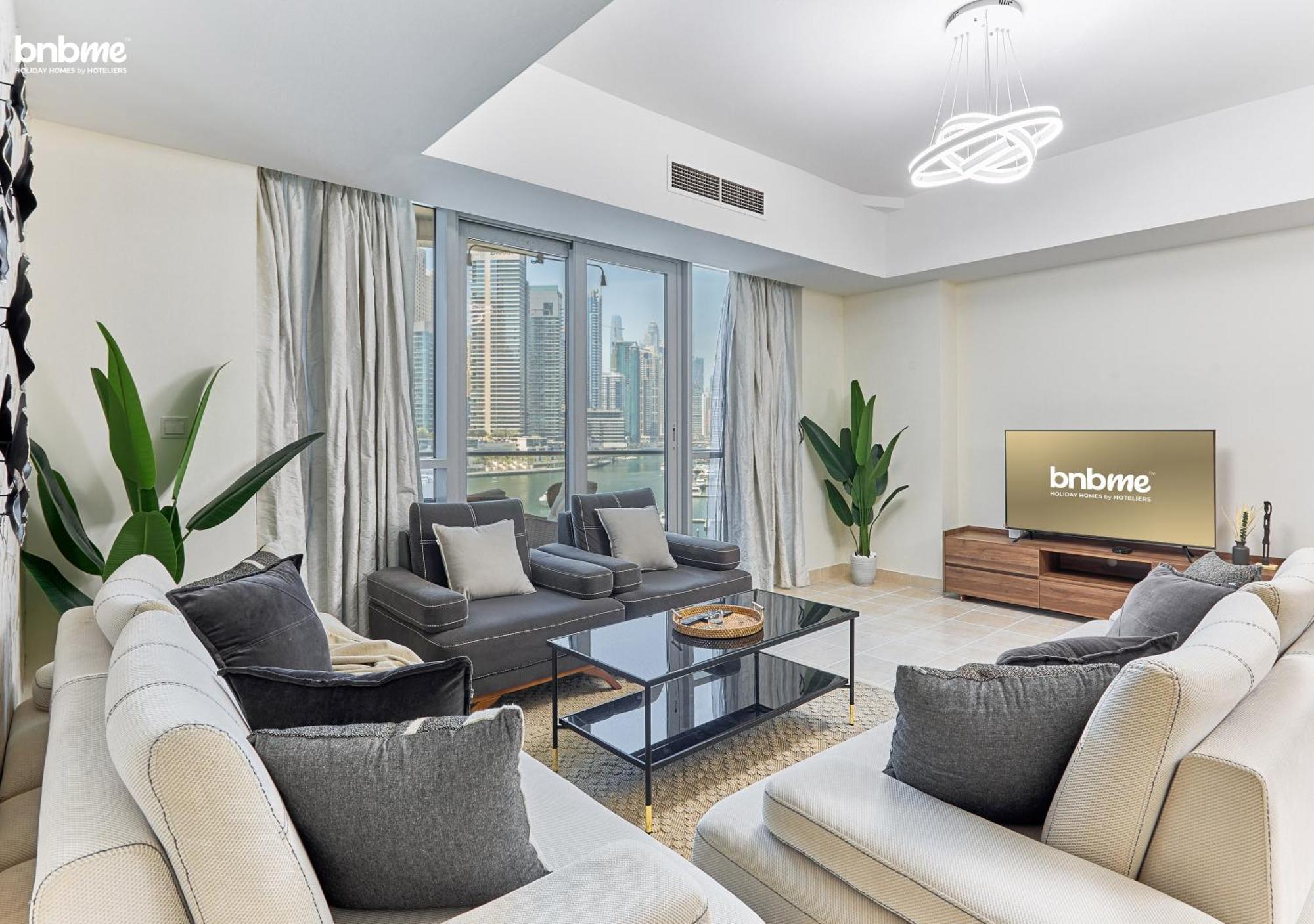 شقة Bnbmehomes - Damac Waves Tower *
