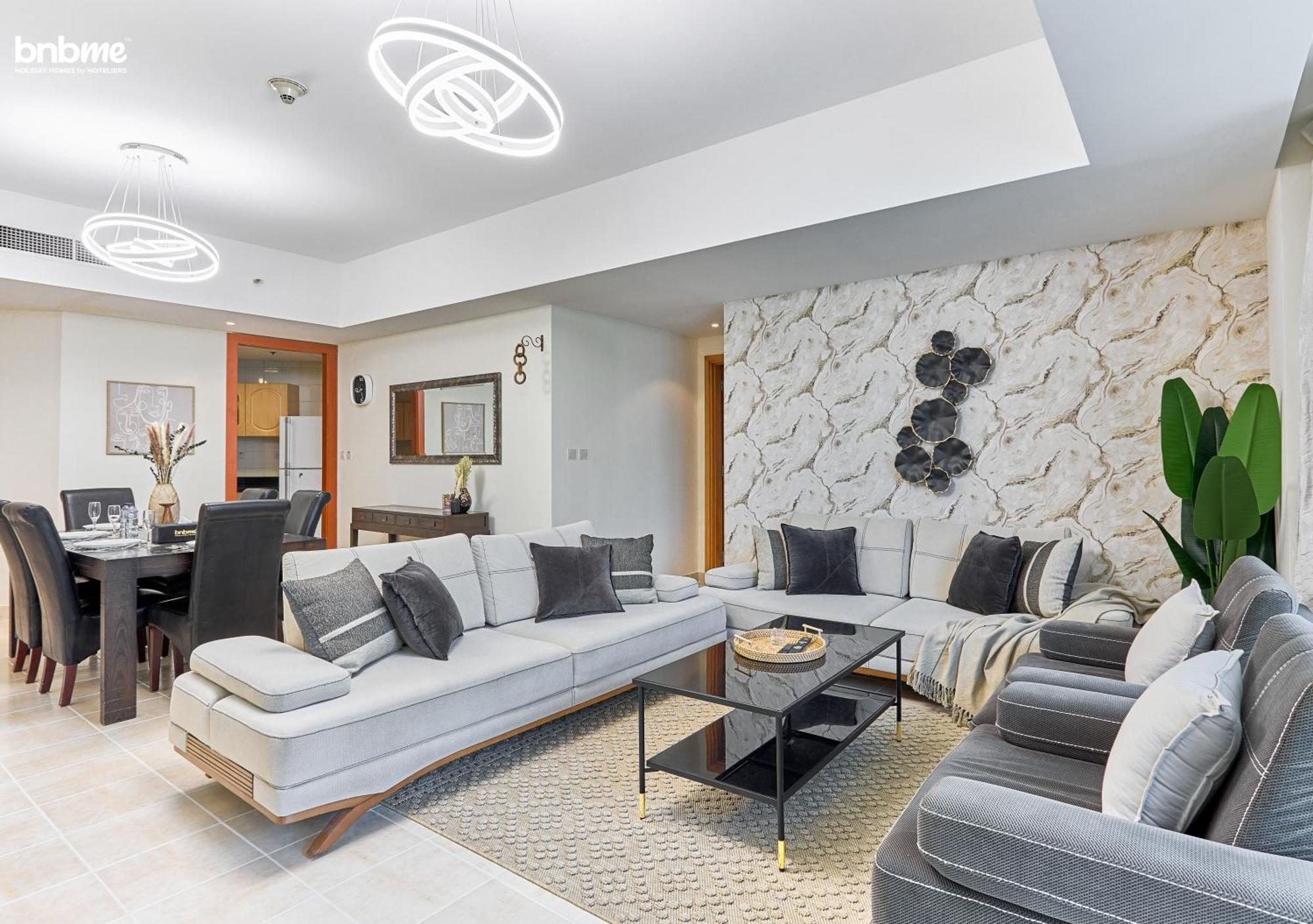 شقة Bnbmehomes - Damac Waves Tower