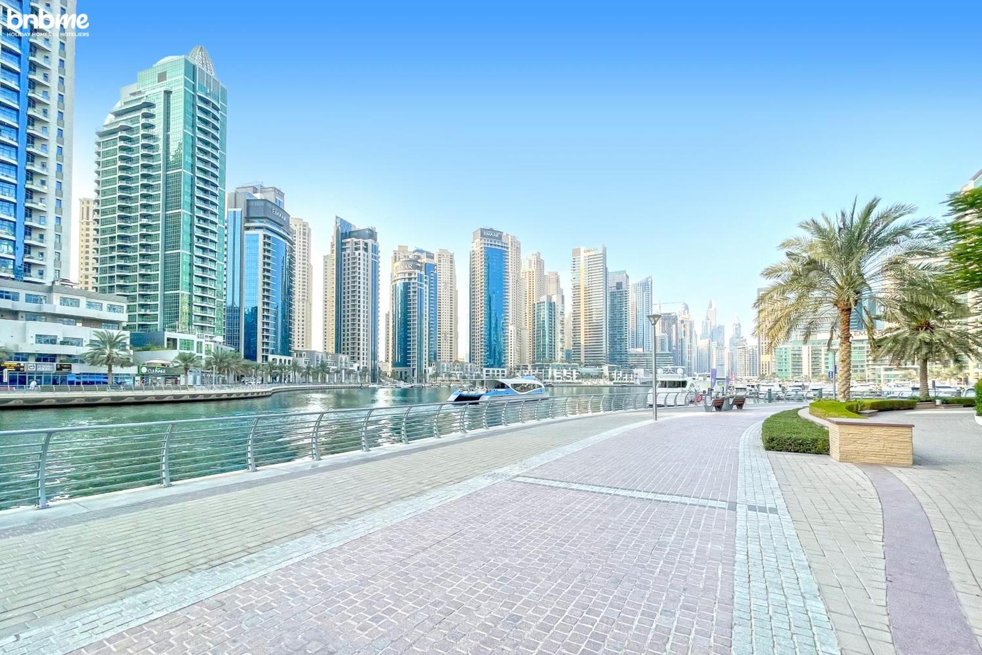 Bnbmehomes - Damac Waves Tower * دبي